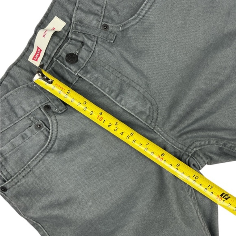 Levi's 511 Slim Jeans Boys Size 16R 28x28‎ Dark Gray Denim Excellent! - Picture 11 of 14